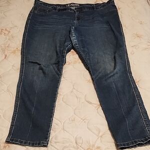 New York & Company Indigo Blue Jeggings